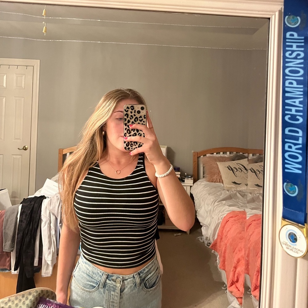 Rare AEO first essentials striped top
